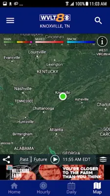 WVLT Weather android App screenshot 1